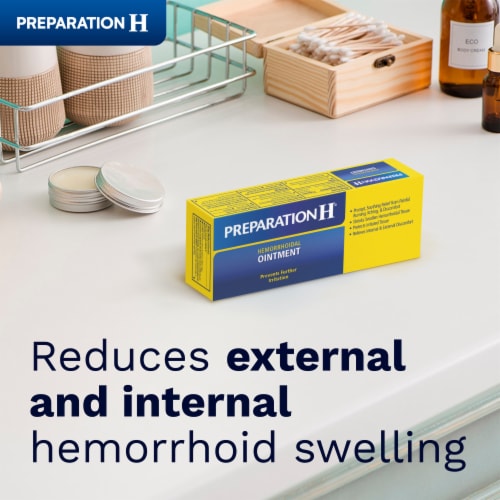 Preparation H Hemorrhoid Ointment, Itching, Burning and Discomfort Relief Perspective: back