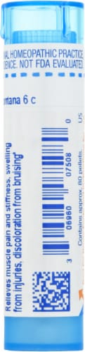 Boiron Homeopathic Arnica Montana Medicine Pellets Perspective: back