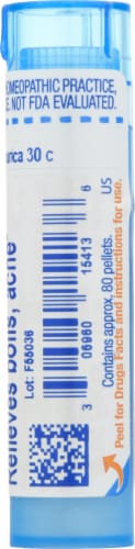 Boiron Calcarea Sulphurica 30 C Perspective: back