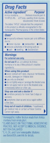 Boiron Arnica Ointment Perspective: back
