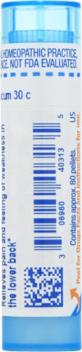 Boiron® Kali Carbonicum 30 C Perspective: back