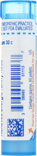 Boiron Natrum Muriaticum 30c Pellets Perspective: back