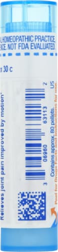 Boiron Rhus Toxicodendron 30c Homeopathic Medicine Perspective: back