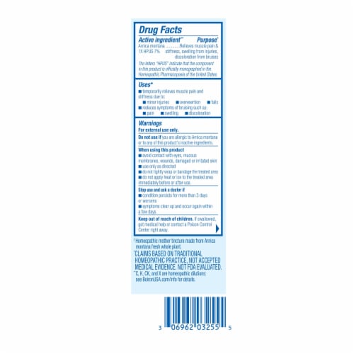 Boiron® Arnicare® Cream Pain Relief Perspective: back