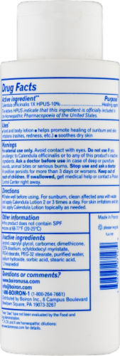 Boiron Calendula Lotion Perspective: back