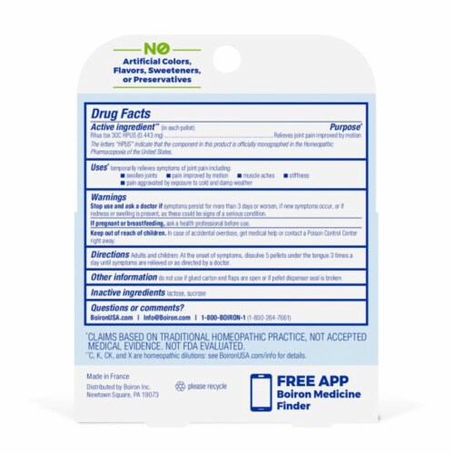 Boiron Arnicare Footcare Pain Relief Cream, 4.2 Ounces Perspective: back