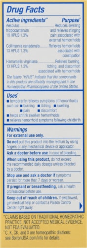 Boiron HemCalm Hemorrhoid Ointment Perspective: back