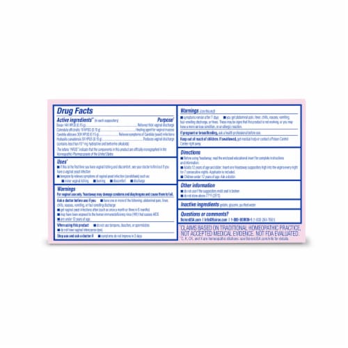 Boiron® Yeastaway® Yeast Infection Relief Perspective: back