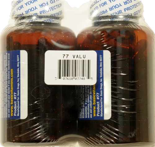 Basic Cinnamon Capsules Twin Pack 1000mg Perspective: back