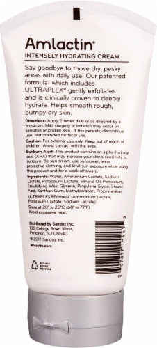 Amlactin® Ultra Smoothing Intensely Hydrating Cream Perspective: back