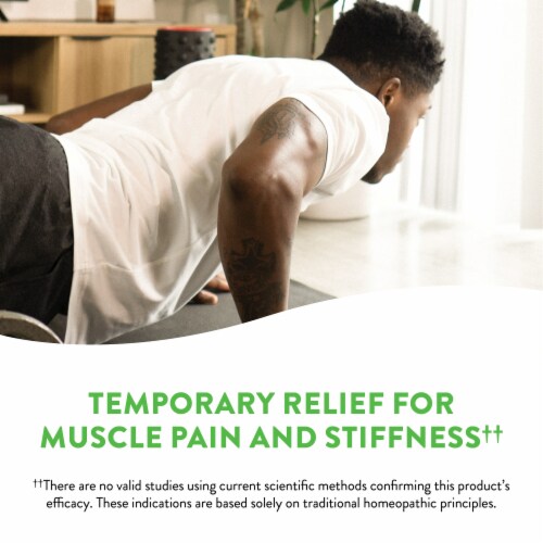 Boericke & Tafel® Arniflora Muscle Pain & Stiffness Relief Arnica Gel Perspective: back