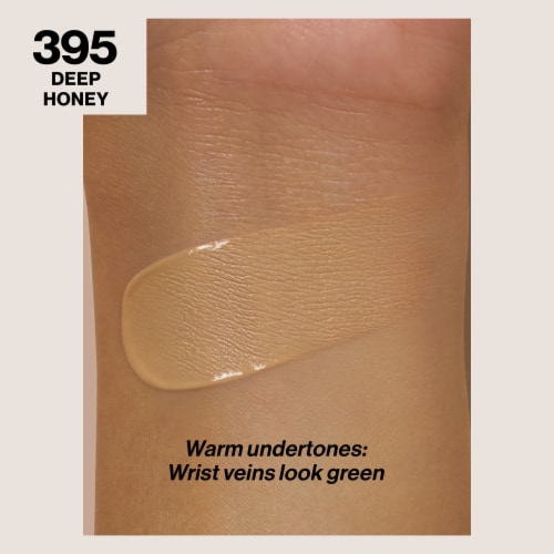 Revlon ColorStay Longwear Makeup Foundation For Combination/Oily Skin 395 Deep Honey Perspective: back