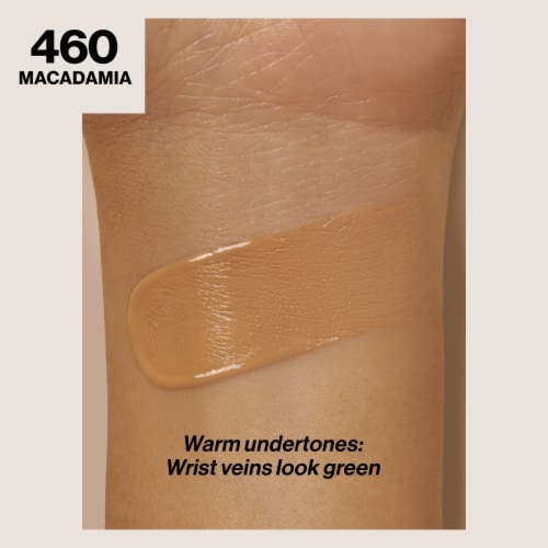 Revlon ColorStay Longwear Makeup Foundation For Combination/Oily Skin 460 Macadamia Perspective: back
