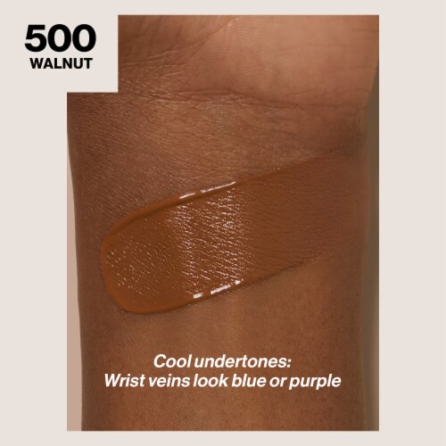 Revlon ColorStay Longwear Makeup Foundation For Combination/Oily Skin 500 Walnut Perspective: back