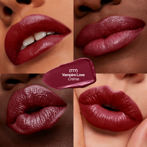 Revlon Super Lustrous Lipstick 777 Vampire Love Perspective: back