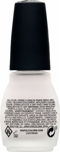 Sinful Colors® Matte Nail Polish - Mattifly Top Coat 2565 Perspective: back