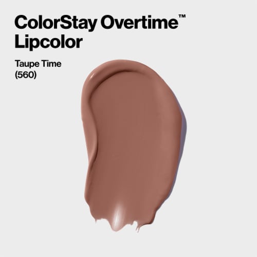 Revlon ColorStay Overtime Lipcolor Long Wearing Liquid Lipstick 560 Taupe Time Perspective: back