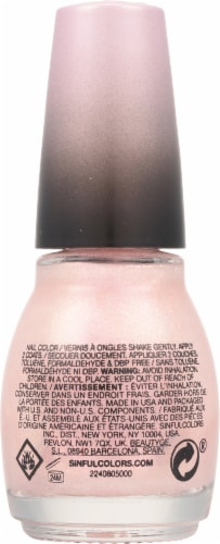 Sinfulcolors Quick Bliss Nail Polish, Fast Dry, Cherry Chaser 2672 - 0.5 fl. oz (15 ml)