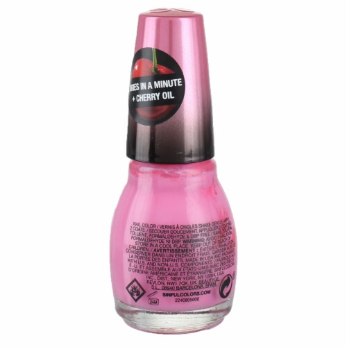 Sinful Colors® Climaxxx Quick Bliss Nail Polish Perspective: back
