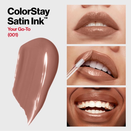Revlon ColorStay Satin Ink Liquid Lipstick 001 Your Go-To Perspective: back