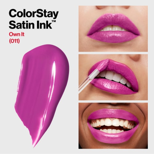 Revlon ColorStay Satin Ink Liquid Lipstick 011 Own It Perspective: back