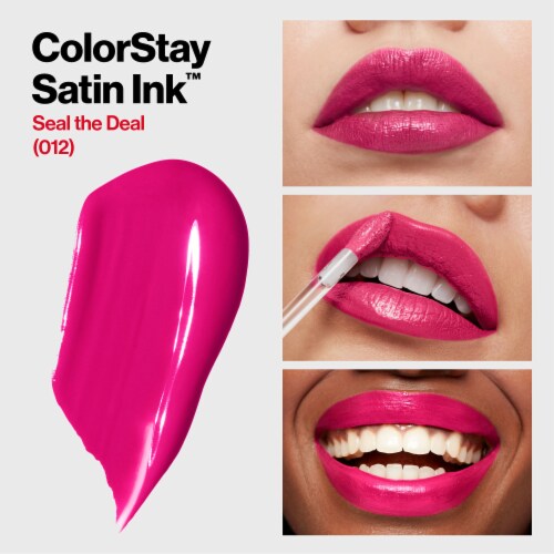 Revlon ColorStay Satin Ink Liquid Lipstick 012 Seal The Deal Perspective: back