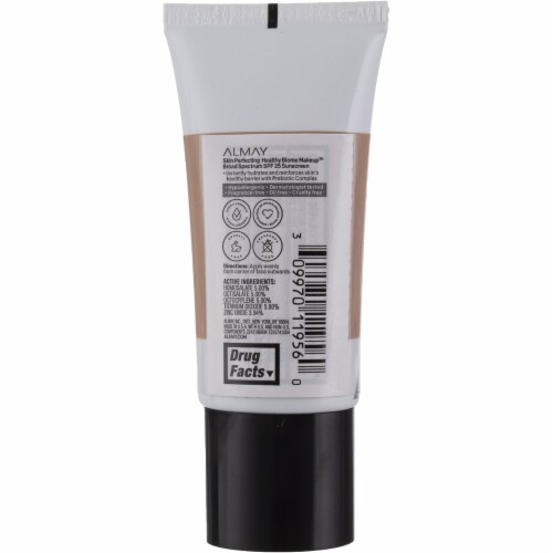 Almay Skin Perfecting Healthy Biome Medium Foundation Makeup SPF 25 Perspective: back