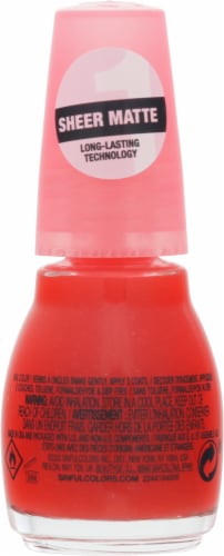 Sinful Colors Ruby Tutu Nail Polish Perspective: back