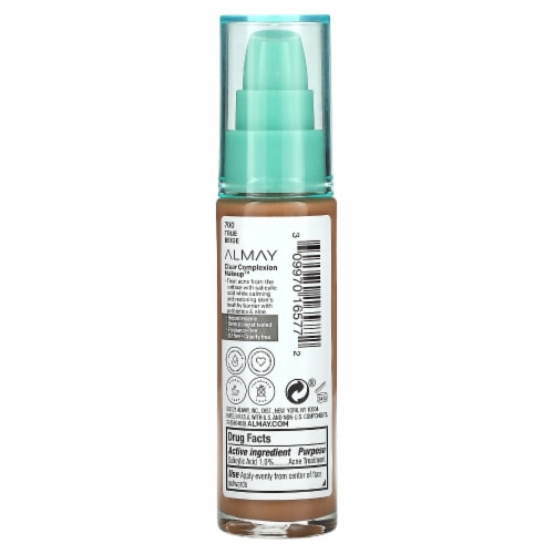 Almay Clear Complexion™ 700 True Beige Foundation Perspective: back
