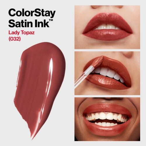 Revlon ColorStay Satin Ink Liquid Lipstick 032 Lady Topaz Perspective: back