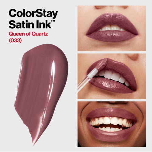 Revlon ColorStay Satin Ink Liquid Lipstick 033 Queen of Quartz Perspective: back