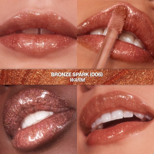 Revlon Super Lustrous Glimmer Gloss 006 Bronze Spark Perspective: back