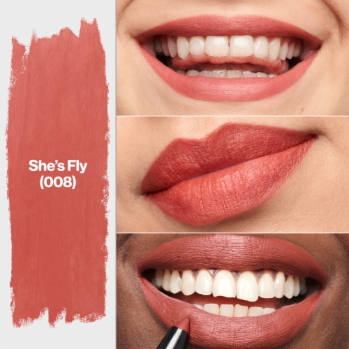 Revlon ColorStay Matte Lite Lip Crayon 008 She's Fly Perspective: back