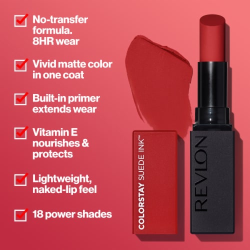 Revlon ColorStay Suede Ink Liquid Lipstick 006 In The Money Perspective: back