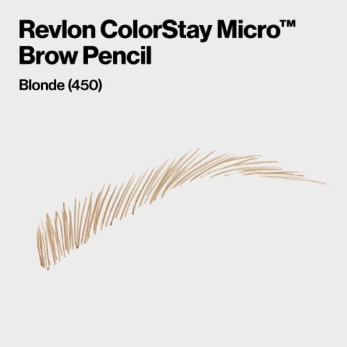Revlon ColorStay Micro Brow Pencil 450 Blonde Perspective: back