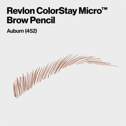 Revlon ColorStay Micro Brow Pencil 452 Auburn Perspective: back
