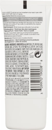 Almay Ageless Smart Shade Foundation Hypoallergenic-Fragrance Free 800 Deep Perspective: back