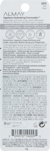 Almay Ageless Hydrating Concealer Hypoallergenic-Fragrance Free 005 Fair Perspective: back