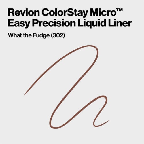 Revlon ColorStay Micro Easy Precision Liquid Eyeliner 302 What The Fudge Perspective: back