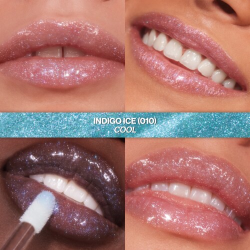 Revlon Super Lustrous Glimmer Gloss 010 Indigo Ice Perspective: back