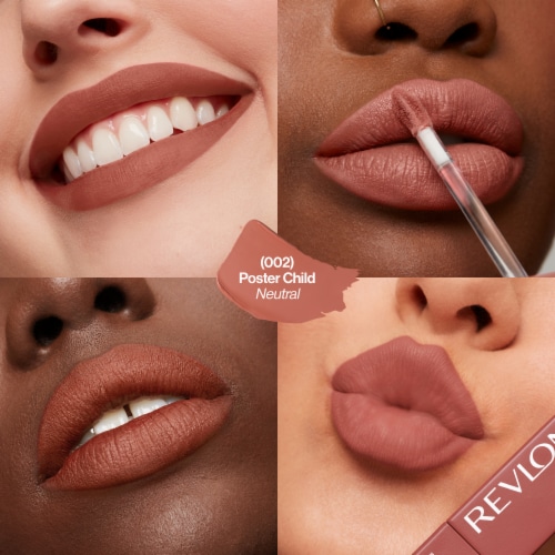 Revlon ColorStay Limitless Matte Liquid Lipstick 002 Poster Child Perspective: back