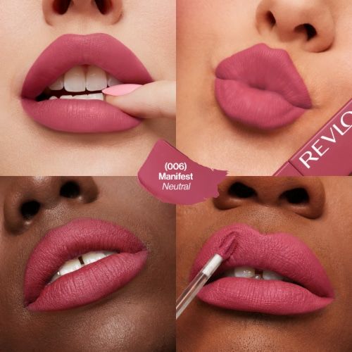 Revlon ColorStay Limitless Matte Liquid Lipstick 006 Manifest Perspective: back