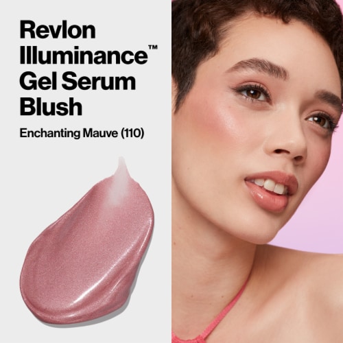 Revlon Illuminance Gel Serum Blush 110 Enchanting Mauve Perspective: back