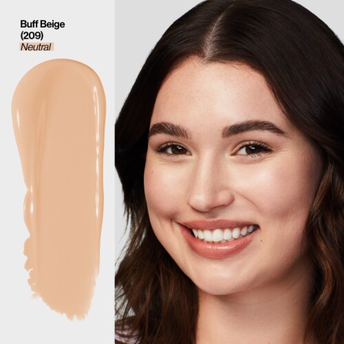 Revlon Illuminance Tinted Serum 209 Buff Beige Perspective: back