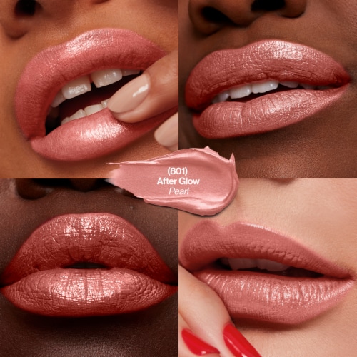 Revlon Super Lustrous Lipstick 801 After Glow Perspective: back