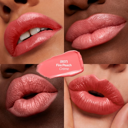 Revlon Super Lustrous Lipstick 807 Fire Peach Perspective: back