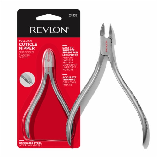 Revlon Full Jaw Cuticle Nipper Perspective: back