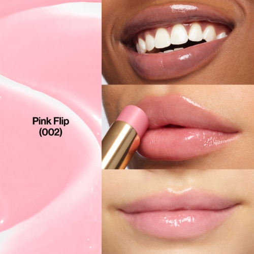 Revlon Super Lustrous Glass Shine Balm 002 Pink Flip Perspective: back