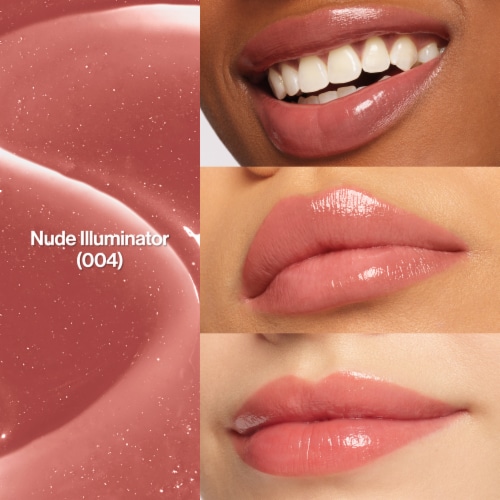 Revlon Super Lustrous Glass Shine Balm 004 Nude Illuminator Perspective: back