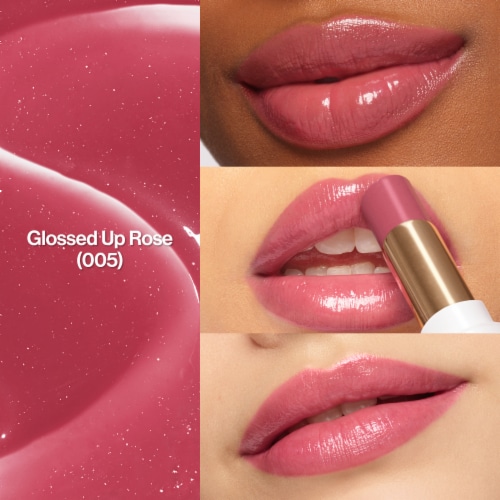 Revlon Super Lustrous Glass Shine Balm 005 Glossed Up Rose Perspective: back